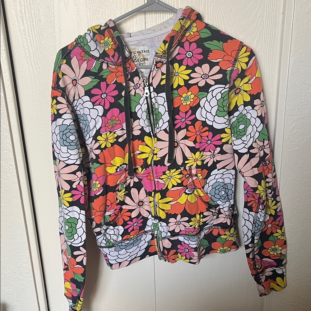 Vintage Girl Authentic Hoodie